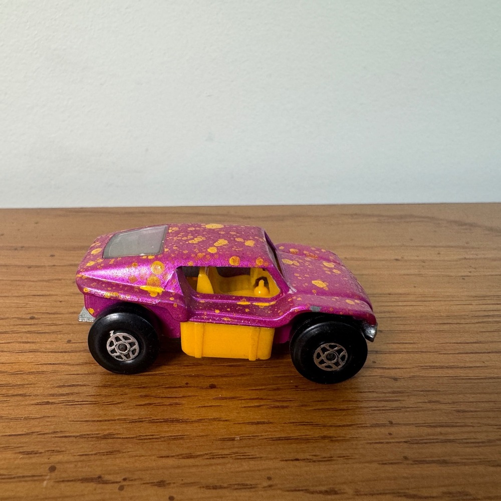 Matchbox‎ Superfast No 30 Beach Buggy 1970 Lesney Made in England Pink Yellow